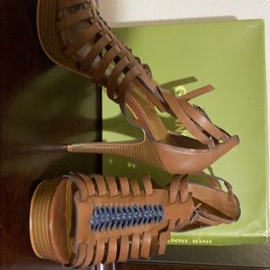 Gianni bini brown heels